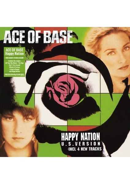 Ace Of Base - Happy Nation (Clear Vinyl) - Plak modelleri
