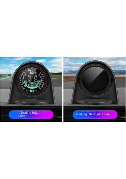 X94 Araba Hud Dijital Inklinometre Klinometre 4X4GPS Off-Road Otomatik Artış Rulo Açısı Akıllı Kafa Yukarı Ekran Eğim Ölçer (Yurt Dışından) fırsatları