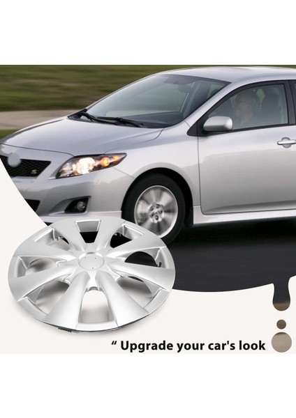 Toyota Corolla Için Araba Tekerlek Kapağı Hub Kapağı Değiştirme 2009 2012 2011 2012 2012 42102060 570-61147 (Yurt Dışından) modelleri