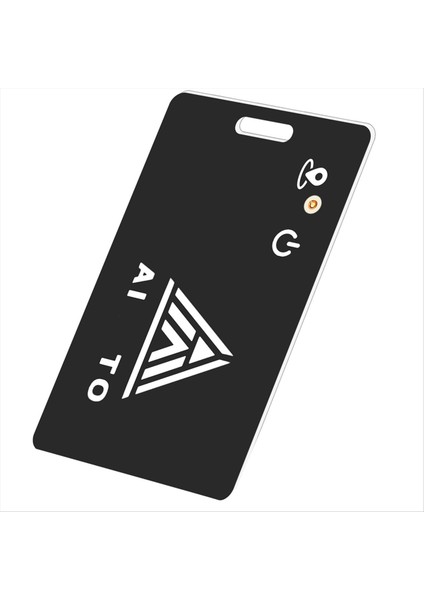 Aiyato Ince Cüzdan Kart Tracker Magnicy Şarj Gps Akıllı Etiketi Apple Için App Ios Keys Bavul Çantası Bulucu Bulun (Yurt Dışından)