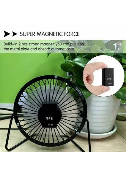 GF07 Manyetik Mini Gps Gerçek Zamanlı Araç Bulucu Tracker Gsm/gprs Izleme Cihazı (Yurt Dışından) fırsatları