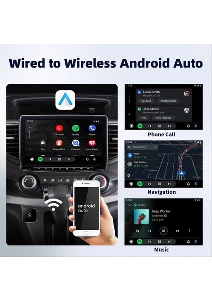 2 Aradan 1 Carplay Kablosuz Carplay &amp Android Otomatik Adaptör Type-C/usb Aı Box Wifi Bluetooth Carplay (Yurt Dışından) indirimleri
