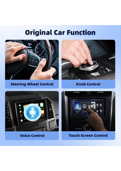 2in1 Kablosuz Carplay Dongle Kablosuz Android Otomatik Adaptör Aı Araba Kablolu Carplay Araba Akıllı Sistemler Için Akıllı Kutu (Yurt Dışından) modelleri