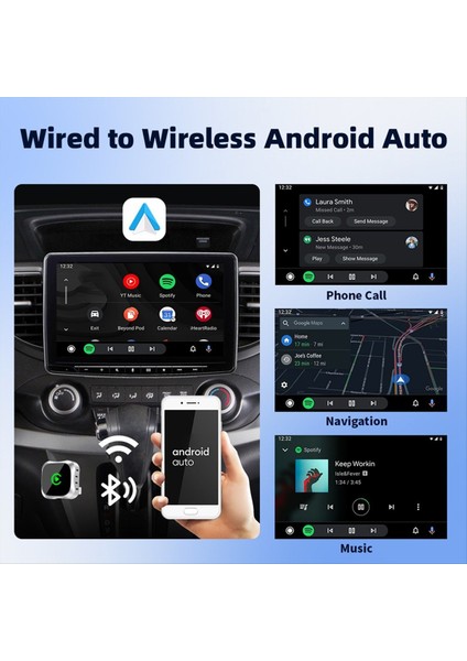 2in1 Kablosuz Carplay Dongle Kablosuz Android Otomatik Adaptör Aı Araba Kablolu Carplay Araba Akıllı Sistemler Için Akıllı Kutu (Yurt Dışından) indirimleri