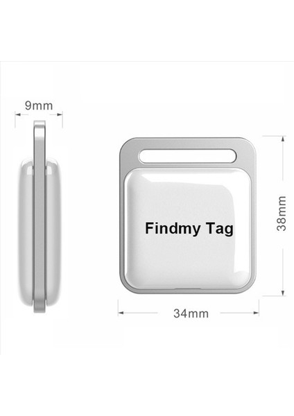 2x Kablosuz Gps Tracker Anti Lost Alarm Anti Kilit Çocuk Çantası Cüzdan Bulucu Uygulaması Gps Iphone/android-White Için Akıllı Etiket Kayıt (Yurt Dışından) fırsatları