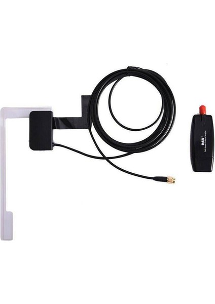 Dab USB Android Araba Radyosu Plus Anten Amplifikatör Alıcı Otomatik Tuner Kutu Adaptör Sinyali Booster Dongle Modülü Stereo Için (Yurt Dışından)