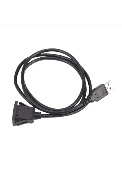5x Araba Çizgi Tahtası Floş USB Montajı Erkek Ila Dişi Soket Uzatma Paneli Kablosu 1m (Yurt Dışından) indirimleri