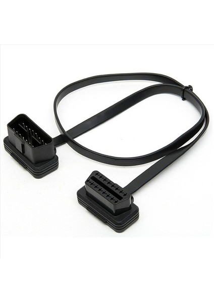 10X Araba Dirseği Obd2 16 Pin Erkek Ila Dişi Düz Tanı Uzatma Kablosu Konnektörü Konektörü (Yurt Dışından) fiyatları