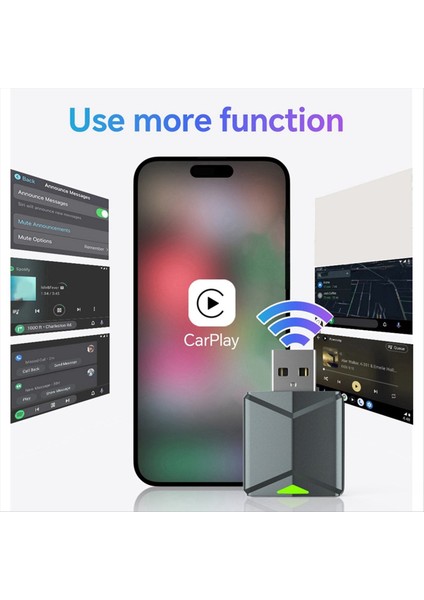 Kablosuz 2&#39 De 1 Arada 1 Aı Kutusu Carplay 5g Wıf &amp Bluetooth 5 0 Android Otomatik Fiş ve Oynayın Endüktif Olmayan Bağlantı (Yurt Dışından) modelleri