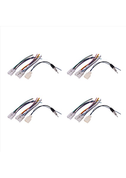 Anten Adaptör Kablosu ile Toyota Için 8x Araç Stereo CD DVD Kablo Demeti (Yurt Dışından)