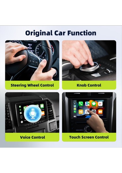 Kablolu Carplay ile Kablosuz Carplay Dongle Android Otomatik Adaptör ile Kablolu Carplay ile Aı Akıllı Kutu (Yurt Dışından) fırsatları