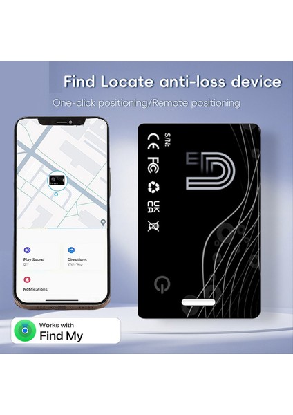 Ince Cüzdan Kart Tracker Kablosuz Şarj Gps Akıllı Etiket Apple Için Uygulamamı Bul Ios Keys Bavul Çantası Bulucu (Yurt Dışından) indirimleri