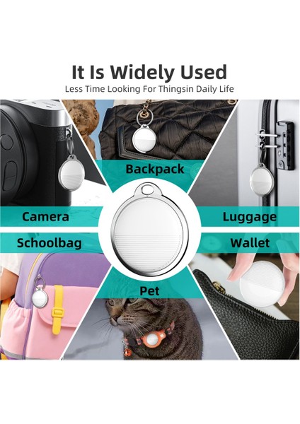 Apple Için Mini Izleme Cihazı Benim Anahtar Akıllı Etiketi Bulma Çocuk Bulucu Evcil Hayvan Gps Kayıp Izleyici Akıllı Bluetooth Izleyici Beyaz (Yurt Dışından) indirimleri