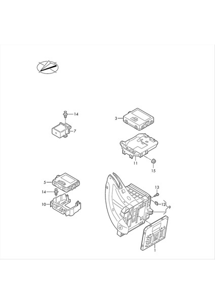 5WA907530H Vw Evo Golf Mk8 Skoda Octavıa Için Ası A3 S3 2021 Evo Platform Ağ Geçidi Modülü 5WA 907 530 H (Yurt Dışından) fırsatları