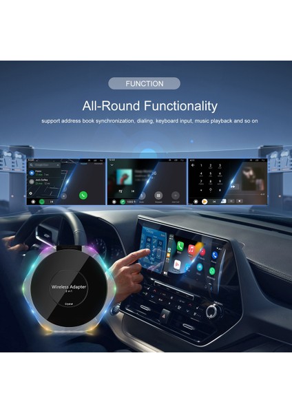 2&#39 Den 1 Kablosuz Carplay Dongle Kablosuz Kablosuz Android Otomatik Kutu Araba Radyosu Yerleşik Kablolu Carplay Android Otomatik (Yurt Dışından) fiyatları