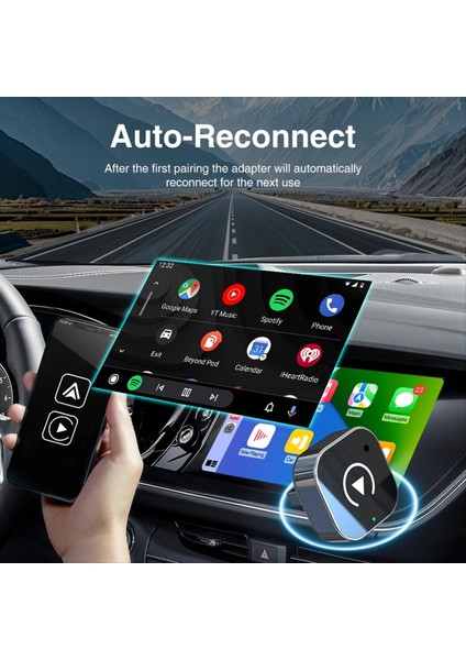Android 2 Için Carplay Kutusu 2 In1 Kablosuz Aı Kutusuna Kablosuz Kablosuz Kablosuz Volvo Benz Mg Kıa (Yurt Dışından) indirimleri