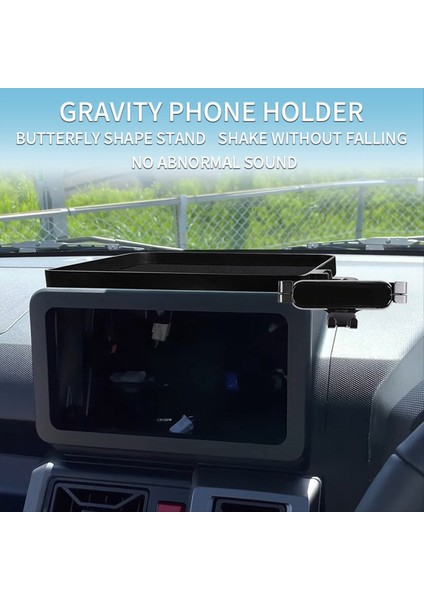 Araba Gezinme Ekran Depolama Kutusu Daihatsu Taft 2024 Rhd Araç Iç Aksesuarları Için Araç Navigasyon Telefon Tutucu (Yurt Dışından) modelleri