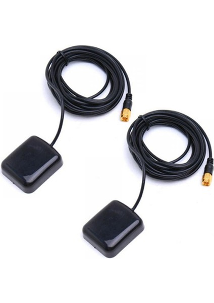 2x Manyetik Taban 1575 42 Mhz Araç Aracı Sma Gps Anten Anten 3 Metre (Yurt Dışından)