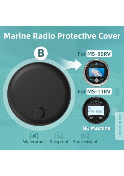 Deniz Radyosu Kapağı Için Mp3 Mp5 Fm Fm Radyo Yumuşak Silikon Koruyucu Utv Atv Spa Rzr C Için Su Geçirmez Takım (Yurt Dışından) fırsatları