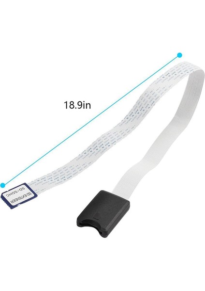 48CM Sd Kart - Sd Kart Uzatma Uzatma Kablosu Sdhc 4 8 16 32 GB Sdxc/raspberry Pi/arduino Gps Tv Sdxc ile Uyumlu (Yurt Dışından) fiyatları
