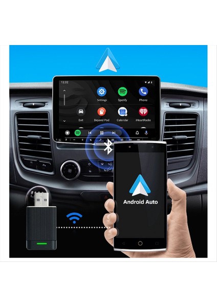 Kablosuz Carplay Dongle Kablosuz Android Otomatik Adaptör Araba Akıllı Sistemleri 2in1 Aı Akıllı Kutu Araba Kablolu Carplay Için (Yurt Dışından) fiyatları