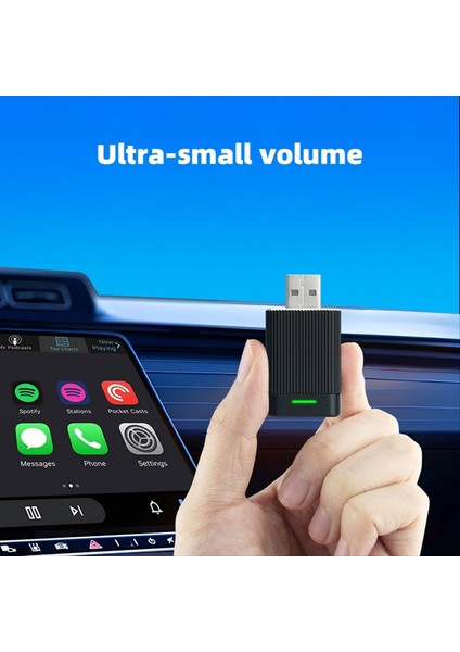Kablosuz Carplay Dongle Kablosuz Android Otomatik Adaptör Araba Akıllı Sistemleri 2in1 Aı Akıllı Kutu Araba Kablolu Carplay Için (Yurt Dışından) fırsatları