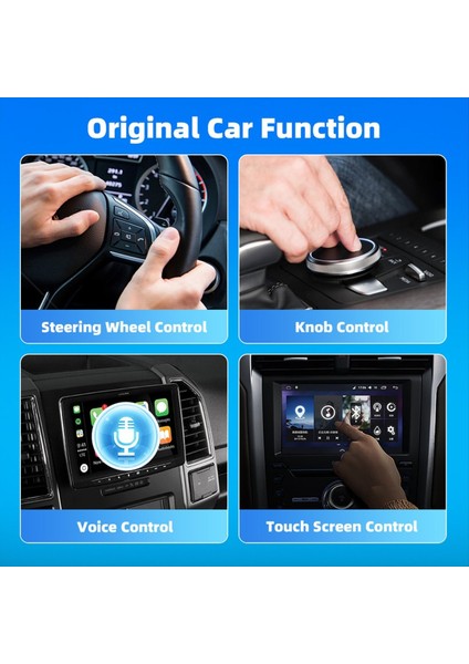 Kablosuz Carplay Dongle Kablosuz Android Otomatik Adaptör Araba Akıllı Sistemleri 2in1 Aı Akıllı Kutu Araba Kablolu Carplay Için (Yurt Dışından) indirimleri