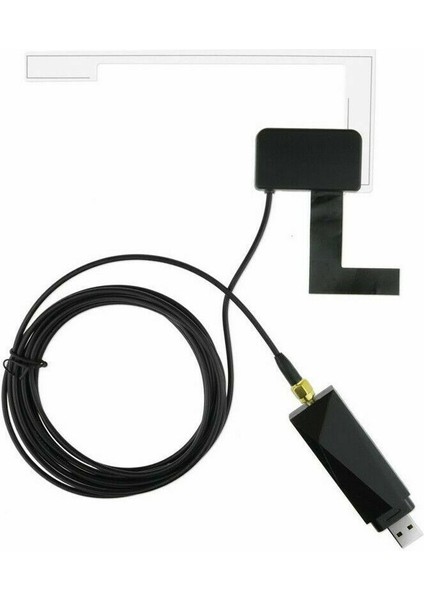 Araba Anteninde Radyo Alıcısı Dijital Dab+ Adaptör Aux Tuner Kutusu Ses USB Anten Anten Anten Kod Çözme Radyoları (Yurt Dışından)