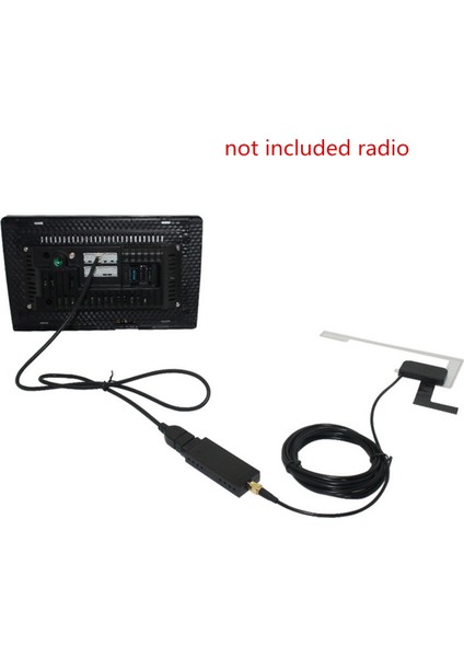 Araba Anteninde Radyo Alıcısı Dijital Dab+ Adaptör Aux Tuner Kutusu Ses USB Anten Anten Anten Kod Çözme Radyoları (Yurt Dışından) indirimleri
