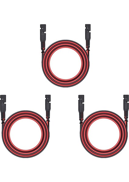 3pcs 6 5 Feet 14AWG Sae - Sae Uzatma Kablosu Hızlı Bağlantı Kesdan Kablo Defention Dc Konektör Kablosu Fişi (Yurt Dışından)