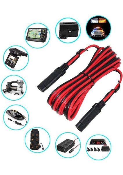3pcs 6 5 Feet 14AWG Sae - Sae Uzatma Kablosu Hızlı Bağlantı Kesdan Kablo Defention Dc Konektör Kablosu Fişi (Yurt Dışından) indirimleri