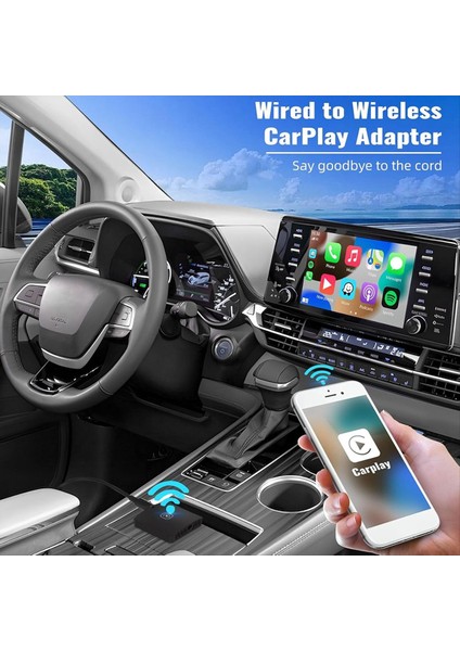 Araba Aı Kutusu 2 Arada Kablosuz Carplay Android Otomatik Adaptörü Akıllı Araba Aı Kutu Kablosuz Kablosuz Carplay&#39 A Kablolu Carplay (Yurt Dışından) fırsatları