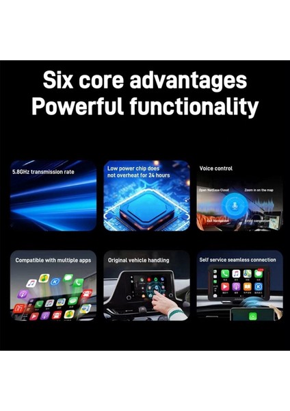 Araba USB Aı Kutusu 2-1 Arada Kablosuz Carplay Android Otomatik Adaptörü Araba Akıllı Aı Kutu Kablosuz Kablosuz Carplay Kablolu Carplay (Yurt Dışından) fırsatları