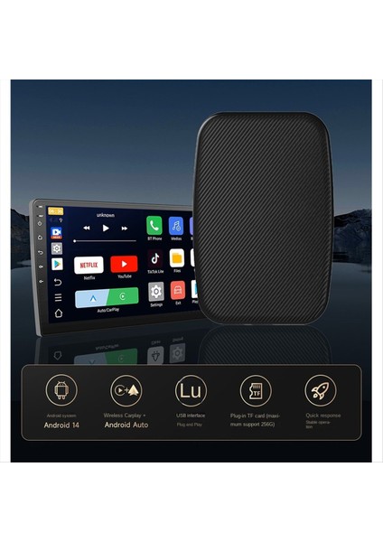 Carplay Aı Box Android Otomatik Kablosuz Carplay Adaptörü Carplay Arabası Multimedya Oyuncu Otomatik Bağlantı (Yurt Dışından) indirimleri