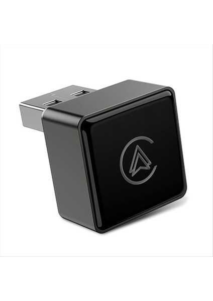 Kablosuz Carplay Adaptörü Android Otomatik Kablosuz Akıllı Dongle 2in1 Akıllı Taşınabilir Araba Bağlantı Kutusu Siyah (Yurt Dışından)