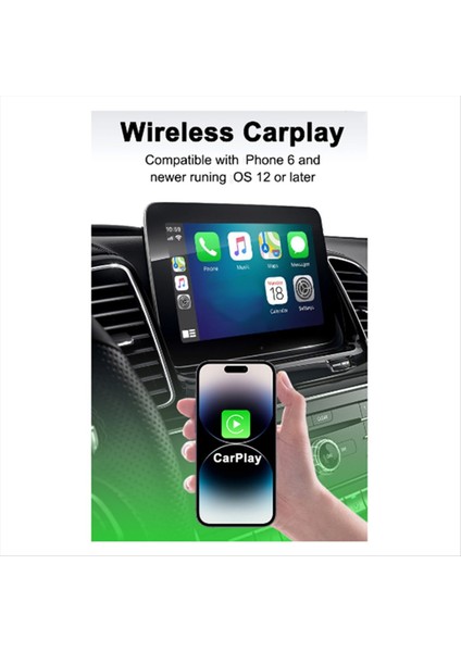 Araba Kablosuz Carplay &amp Android Otomatik Kutu 2in1 Kablosuz Dongle Fişine ve Oynatılmış Carplay Android Otomatik Adaptör Aı Kutusu (Yurt Dışından) fırsatları