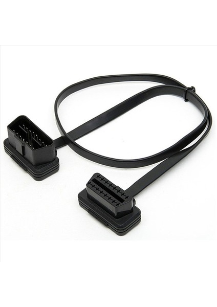 2x Araba Dirseği Obd2 16 Pin Erkek Ila Dişi Düz Teşhis Kablosu Konnektörü Konnektörü (Yurt Dışından) fiyatları