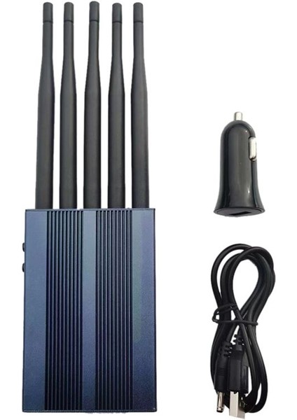 5 Bant Gps Sinyal Bloker 2g+3g+4g+2 4 Wifi+Gps+Beıdou Yok Gps Konumlandırma Izleme Gps Dedektörü (Yurt Dışından)