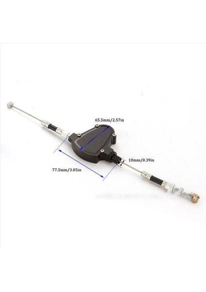 2x Evrensel Motosiklet Çekme Tel Debriyaj Çabası Tasarrufu Dublek Kavrama Kablosu Yamaha Için Kolay Sistem Kawasaki Suzuki Siyah (Yurt Dışından) fırsatları