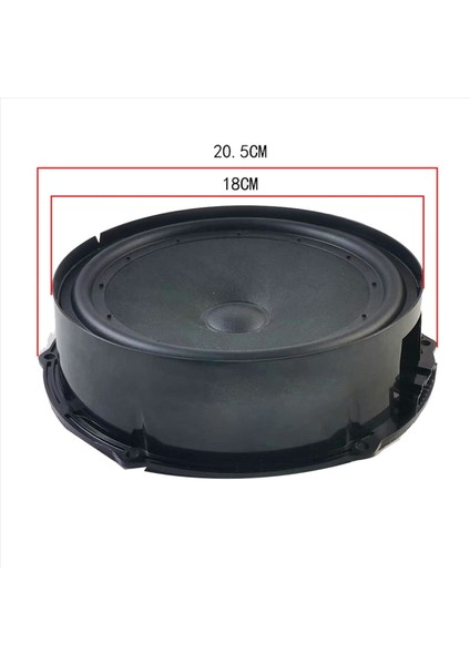 2x Otomatik Kapı Hoparlörü Düşük Bas Boynuz Trompet Hoparlör Müzik Tiguan Için Radyo Tonu 5N0035454B (Yurt Dışından) modelleri
