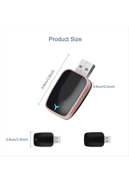 Kablosuz Carplay Android Oto Adaptörü Kablosuz 2&#39 De 1 Mini Araba Aı Kutusu Fişi ve Dönüştürmek Için Uygulanabilir Oynatın (Yurt Dışından) fırsatları