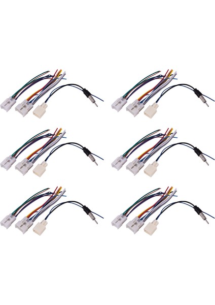 Anten Adaptör Kablosu ile Toyota Için 12X Araç Stereo CD DVD Kablo Demeti (Yurt Dışından)