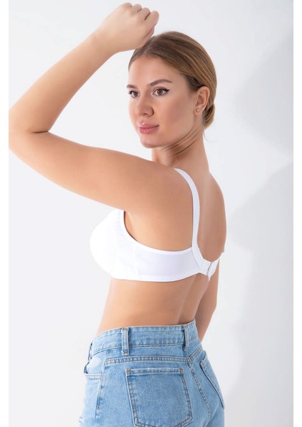 Mtxdpn Beyaz Dikişsiz Toparlayıcı Sütyen - 501 - Beden 75 modelleri