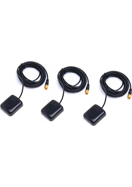 3x Manyetik Taban 1575 42 Mhz Araç Aracı Sma Gps Anten Anten 3 Metre (Yurt Dışından)