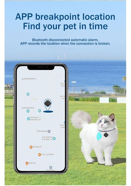5pcs Mini Gps Tracker Bluetooth Anti-Lost Cihaz Anti-Pet Cep Telefonu Kayıp Aygıt Akıllı Bulucu Bulucu (Yurt Dışından) modelleri