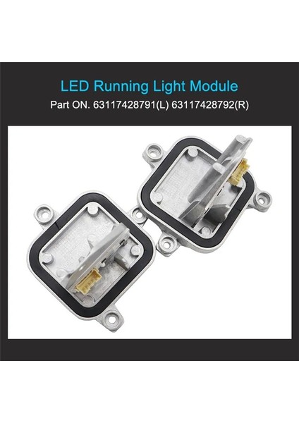 1paır Arar Far LED Modülü Drl Gündüz Bmw Için Işık Açısı Gözü Bmw X1 F48 F4963117428791 Sol 63117428792 Sağ (Yurt Dışından) indirimleri