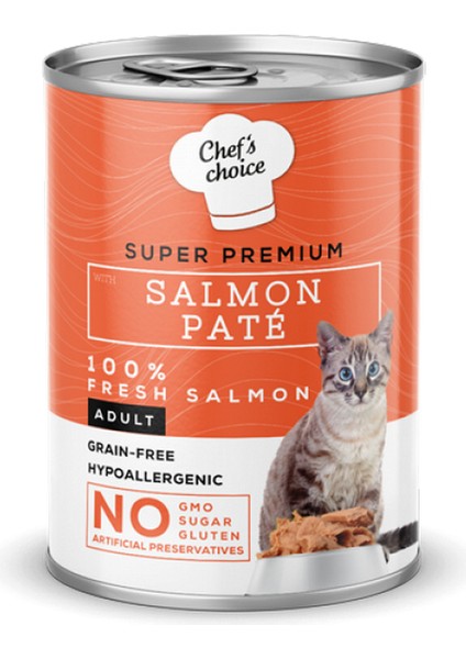 Mtxdpn Chefs Choice 400 Gr X 12 Adet Yetişkin Kediler İçin, Tahılsız, Hipoalerjenik, Somon Balıklı Ezme modelleri