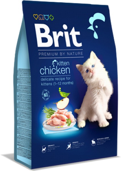Nrtmsa Brit Premium 8 Kg By Nature Yavru Kediler İçin, Tavuk Etli Kuru Mama fiyatları
