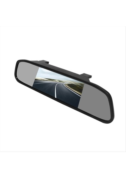 5 Inç Tft LCD HD800X480 Ekran Araba Monitörü Aynası 2 Video Girişli Park Monitörü (Yurt Dışından)