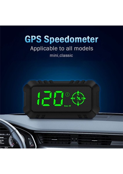 G7 Universal Car Hud Araba Gps Başlık Ekran Hız Kılavuzu Düz Metre Araç Malzemeleri (Yurt Dışından) modelleri